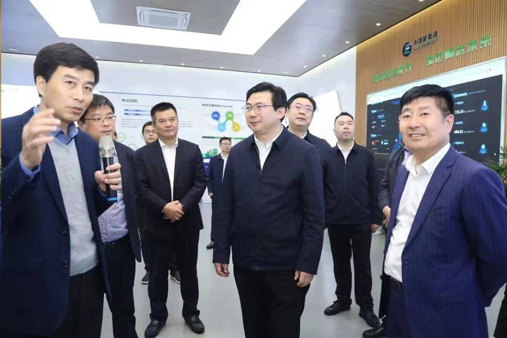 市委常委、武进区委书记乔俊杰调研 EVO真人绿色智能零碳示范园